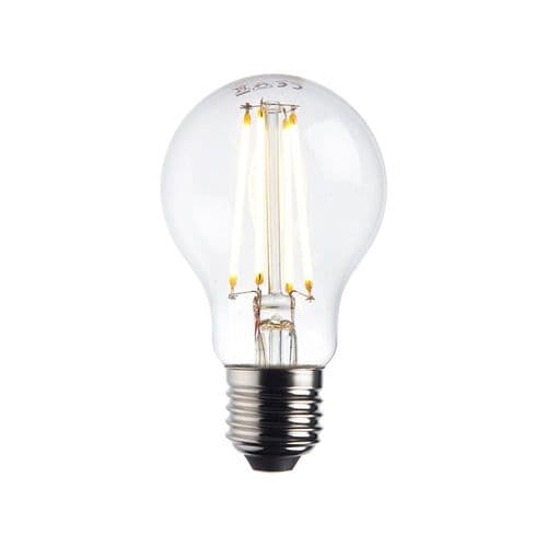 Saxby E27 LED FILAMENT GLS 8W | 1100LM | 138LM/W | 2700K | Dimmable 76799 By Massive Lighting