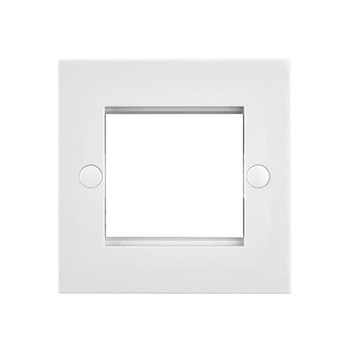 Saxby Edge 2G Modular Faceplate ( 2 Modues ) SEMFP2 By Saxby Electrical