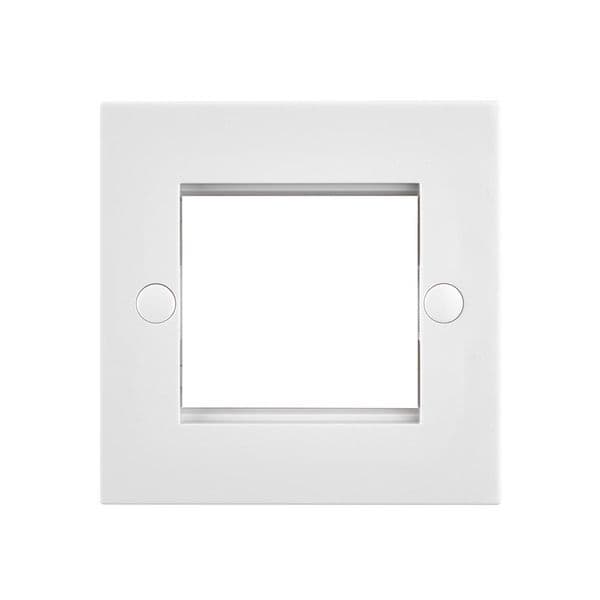 Saxby Edge 2G Modular Faceplate ( 2 Modues ) SEMFP2 By Saxby Electrical