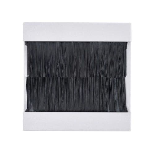 Saxby Euro Module 50mm Bri=ush Module - White MOBRWH By Saxby Electrical