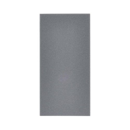 Saxby Euro Module Half Blank - Grey MOHBGR By Saxby Electrical