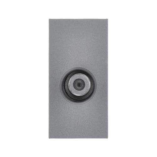 Saxby Euro Module Satellite Screened Module - Grey MOSSATGR By Saxby Electrical