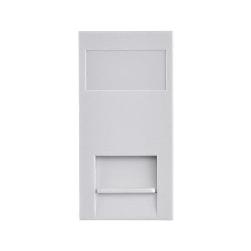 Saxby Euro Module Telephone Secondary Module - White MOTSWH By Saxby Electrical