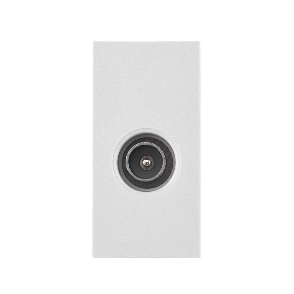 Euro Module Modul Program Saxby Euro Module TV Screened Module - White MOSTVWH By Saxby Electrical