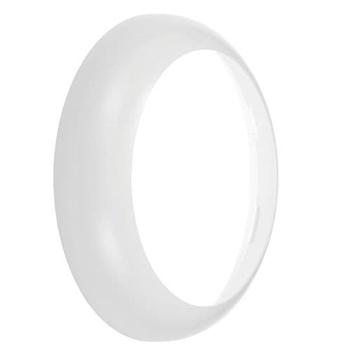 Saxby Forca White Plain Bezel 77904 By Saxby Electrical