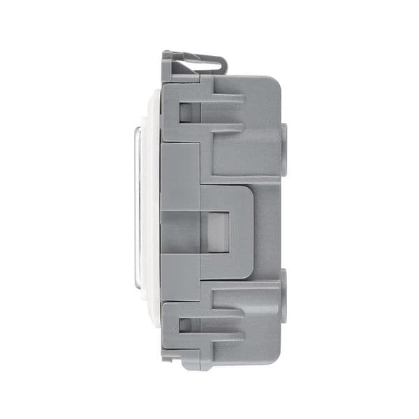 Saxby Grid 20A DP 2-Way Key Module (EMG LTG TEST) - Polished Chrome GD20ELTPC By Saxby Electrical