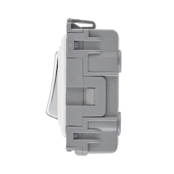 Saxby Grid 20A Intermediate Grid Switch Module - Polished Chrome ...