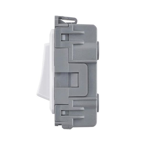 Saxby Grid 20A SP 2-Way Grid Switch Module - White GD20WH By Saxby Electrical