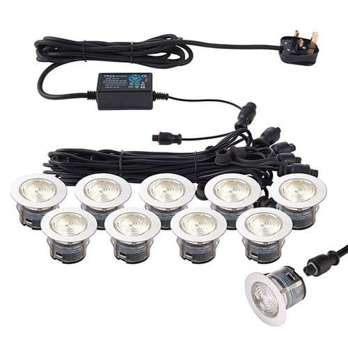 Saxby IkonPRO CCT 300K/400K 45mm Kit IP67 0.75w 73349 By Massive Lighting