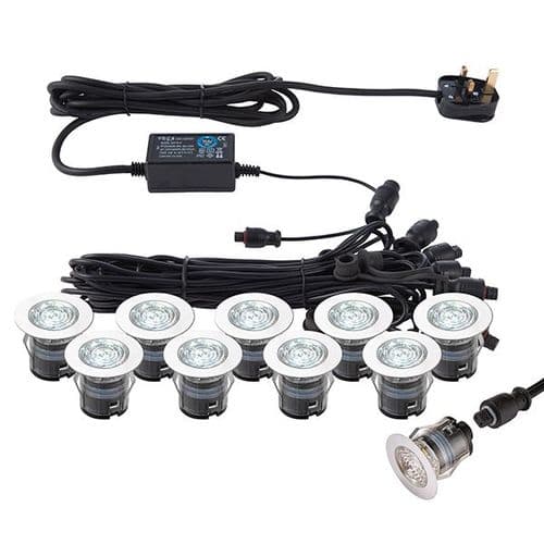 Saxby IkonPRO CCT 6500K/Blue 35mm Kit IP67 0.75w 76616 By Massive Lighting