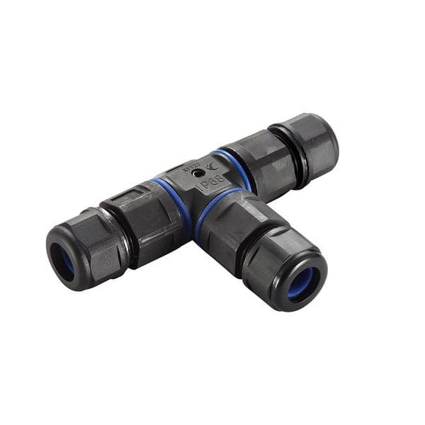 Saxby Inline IP68 Connector Tee 90132 By Saxby Electrical