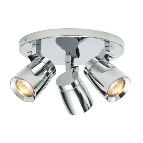 Saxby Knight 3lt Round IP44 35w 39167 By Massive Lighting