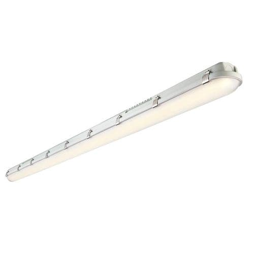Saxby LED Anto-Corrosive Batten 4000K 6ft EM IP65 35w Cool White 103261 By Massive Lighting