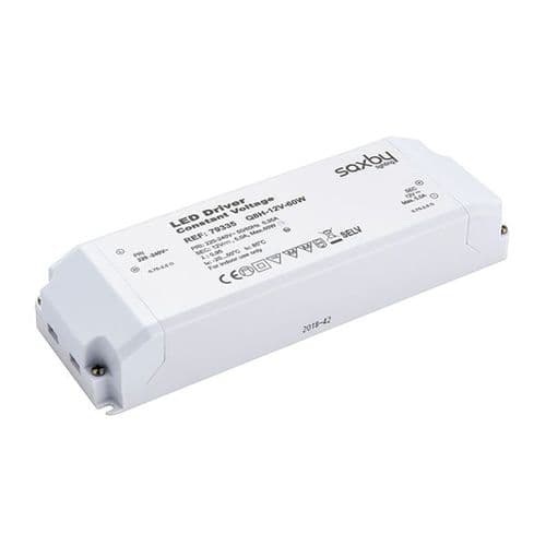 Saxby LED Driver Constant Voltage 12v 60w 79335 By Saxby Electrical