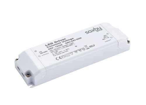 saxby LED Driver Constant Voltage 24v 40w 79328 By Massive Lighting