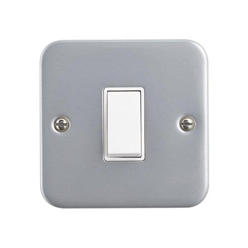 Saxby Metal Clad 10AX 1G 2-Way Switch MC101 By Saxby Electrical