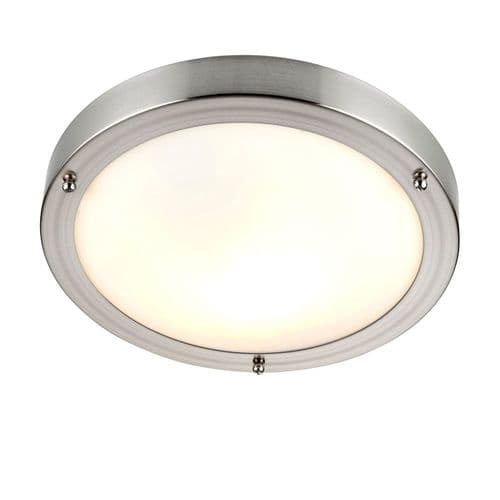 Saxby Portico Flush IP44 40w 12421 By Massive Lighting