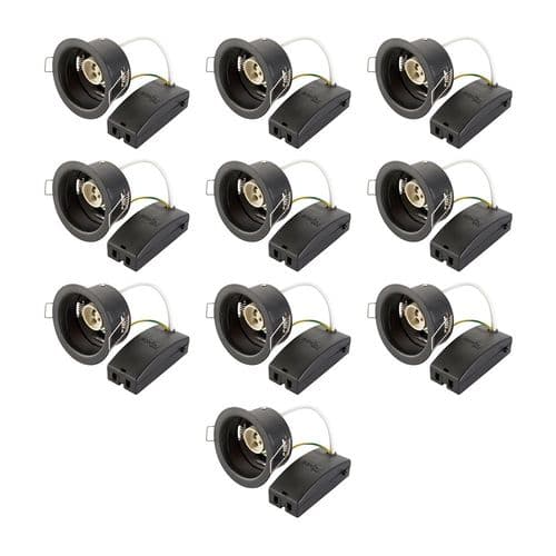 Saxby Saxby ShieldONE 65 Fire-rated Open Can - 10 Pack 113321 By Massive Lighting