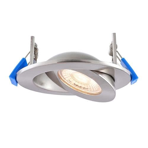 Saxby Shield360 4CCT Tri Wattage - Satin Nickel IP44 8W cct 119101  By Massive Lighting