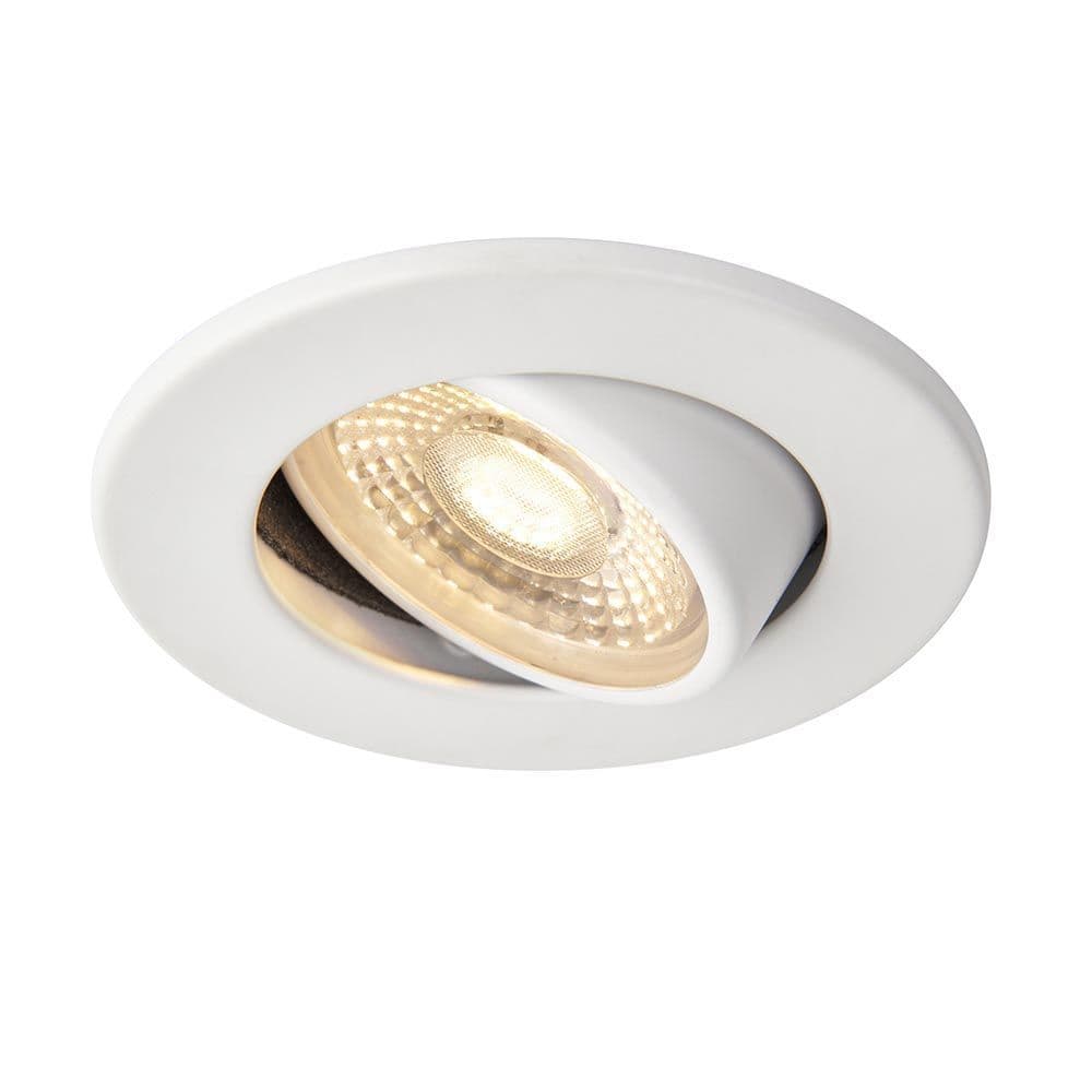 Downlight ECO LED Saxby Shield CCT IP65 5W Faretto Fisso Fuoco - Foto 4