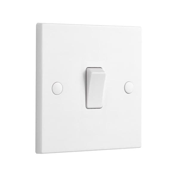 Saxby Square Edge 10AX 1G Intermediate Switch SE109 By Saxby Electrical