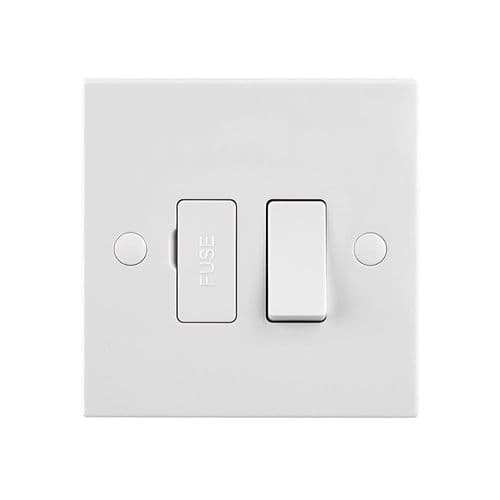 Saxby Square Edge 13A Switched Fused Spur Unit SE320 By Saxby Electrical
