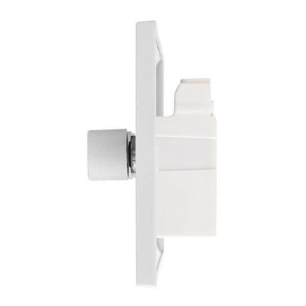 Saxby Square Edge 3G LED Dimmer 5-100W SE663 By Saxby Electrical