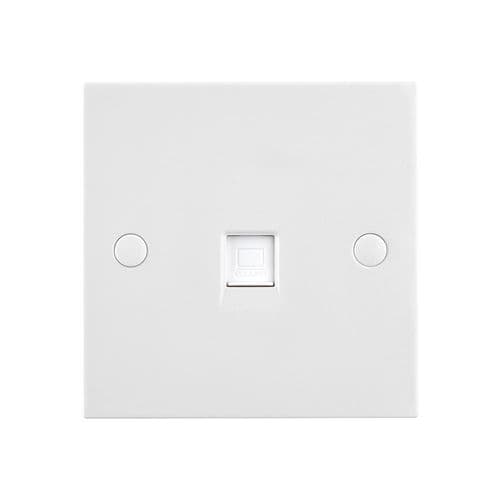Saxby Square Edge RJ45 Data Socket SE786 By Saxby Electrical