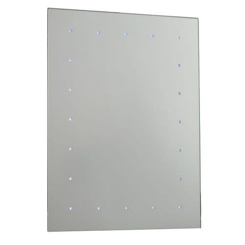 Saxby Toba Battery Operated Mirror IP44 0.07w SW 51898 By Massive Lighting
