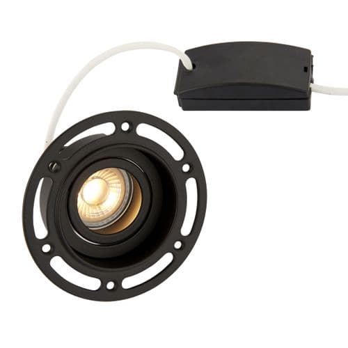 Saxby Trimless Downlight Round Black 92538 By Massive Lighting