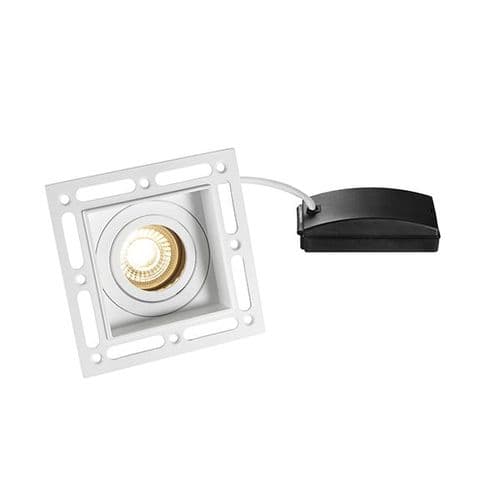 Saxby Trimless Downlight Square 7w 78955 By Massive Lighting