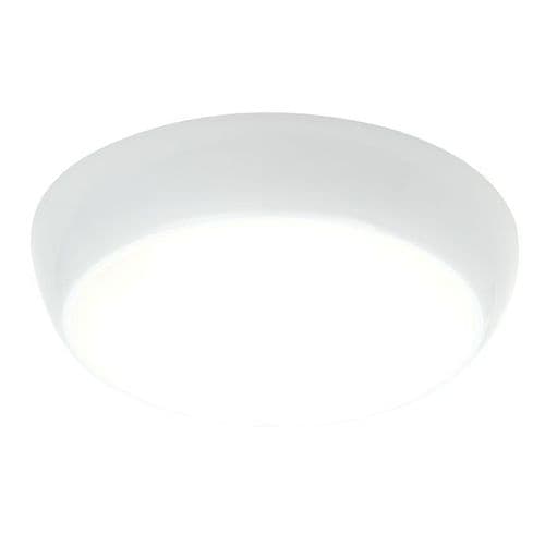 Saxby Vigor LED Microwave 325mm Round Flush EM IP4416W & 3W 50952 By Massive Lighting