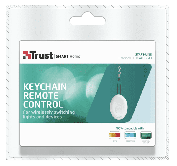 Trust Switch-In ACCT-510 Keychain Remote Control 71219 By Trust Smart Home