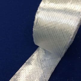 Biaxial +/-45deg glass tapes. Widths of 100 or 150mm