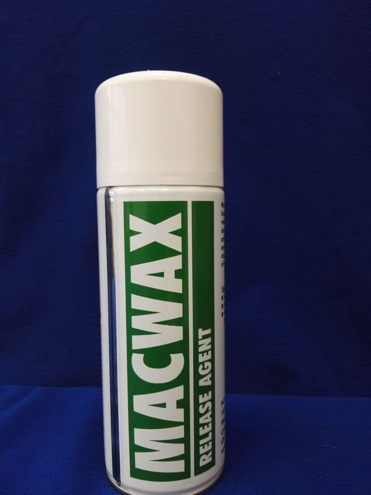 Macwax nonsilicone aerosol release agent 400ml Wax Based