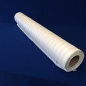 Matrix peel-ply in wide rolls.