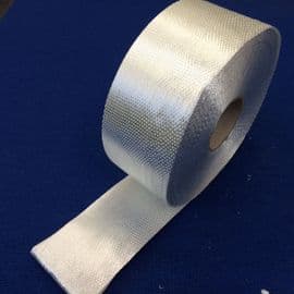 Unidirectional glass tapes. Widths of 50 to 300mm