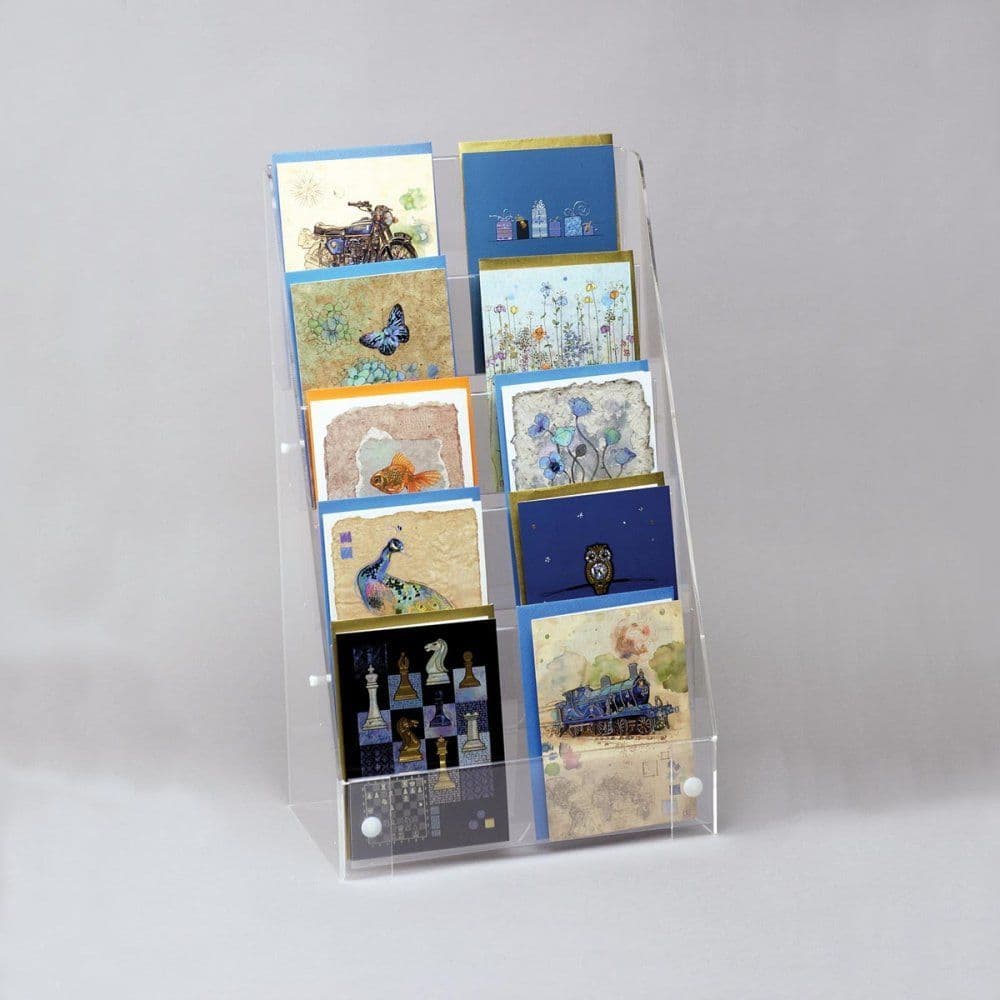 Tall 5 Tier Card Display - Counter/ Wall