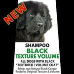 Black Texture Volume Shampoo - Mainly Black, Curly, Fluffy