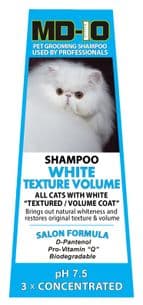 MD10 CAT White Texture Volume Shampoo 300ml (1.2 Litre Diluted)