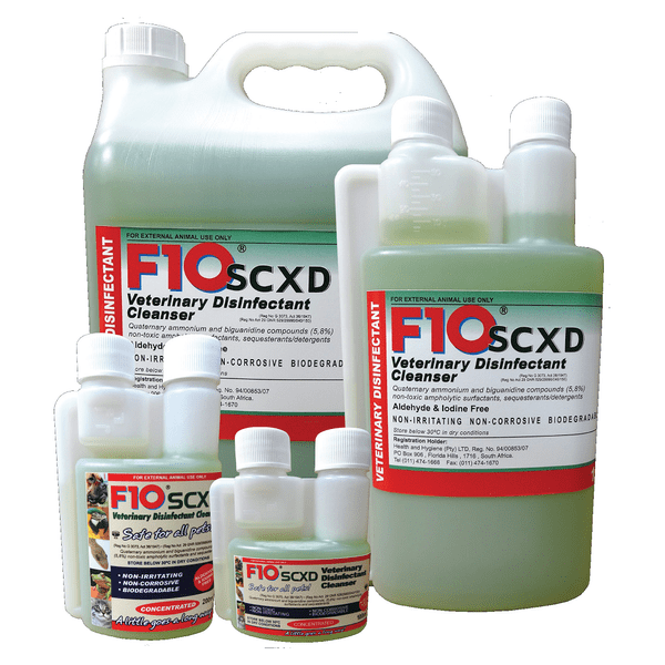 F10SCXD Veterinary Disinfectant/Cleanser