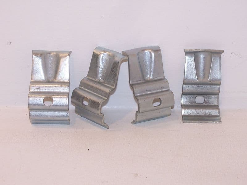Blade bumper spacers top quality set of 4 VW Beetle 1955-1967 and 1200cc to 1973