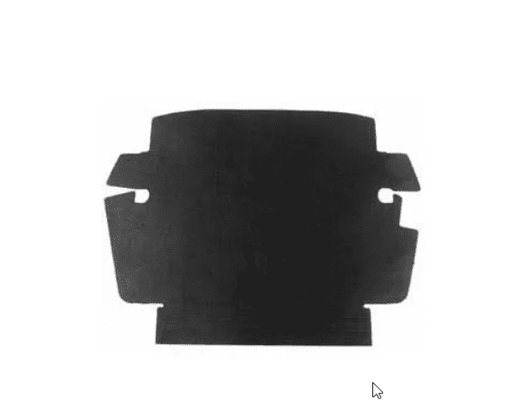 Bonnet Liner: Beetle 1961-1967, Beetle Cabrio 1961-1967