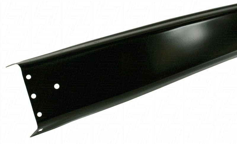Bumper kit front finished in black for VW Transporter Type 25 1979 to 1991