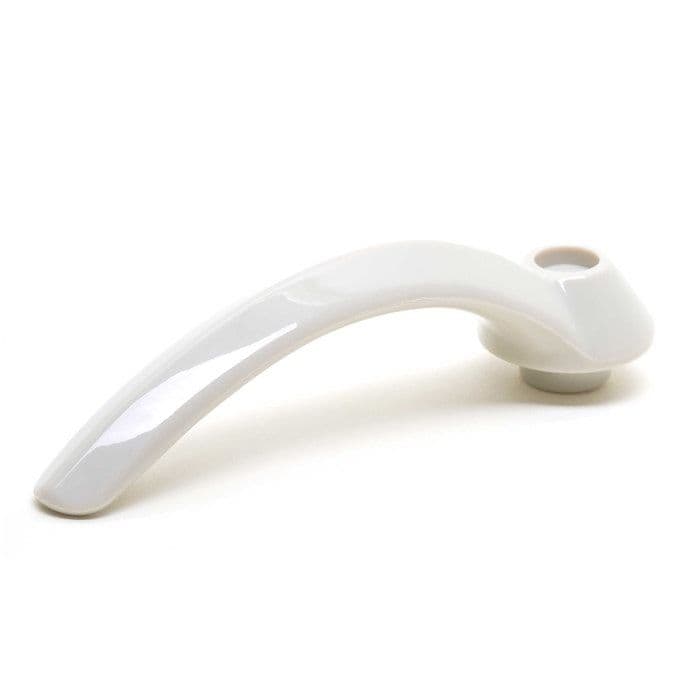 Cab Door Interior Handle Silver Beige - Pair: T2 Split 1964-1965