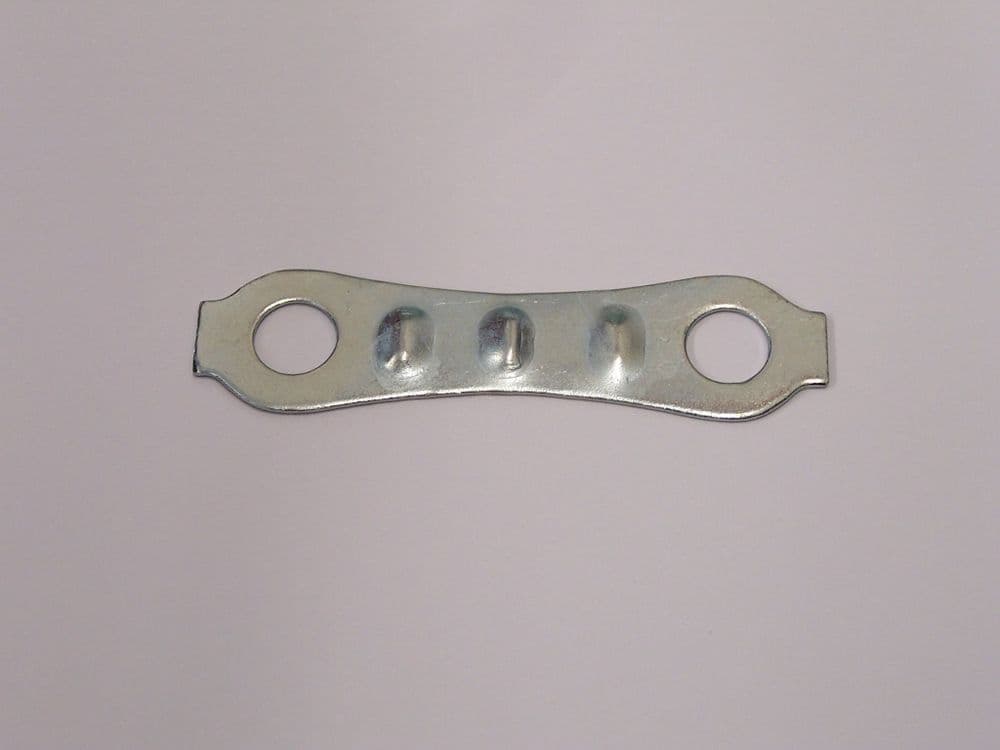 Caliper bolt locking tab