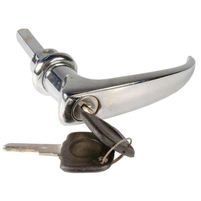 Cargo Door Handle with Keys Short: T2 Split 1959-1967
