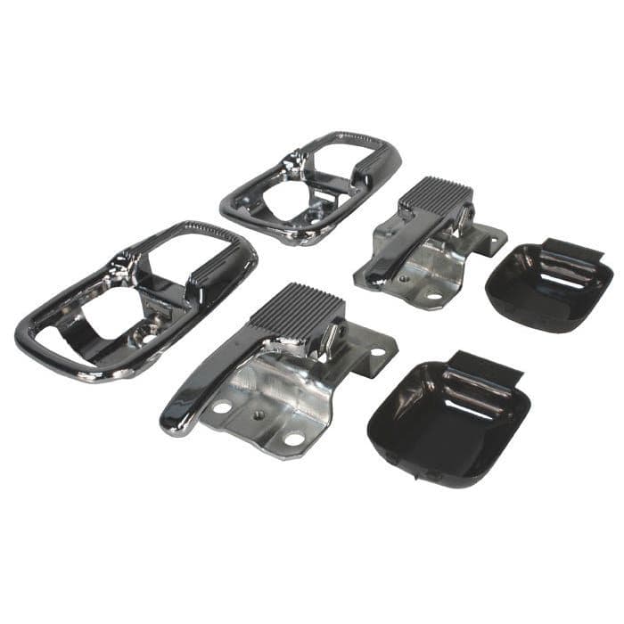 Chrome Interior Door Handle Kit Beetle 19681979 Karmann Ghia 19681974
