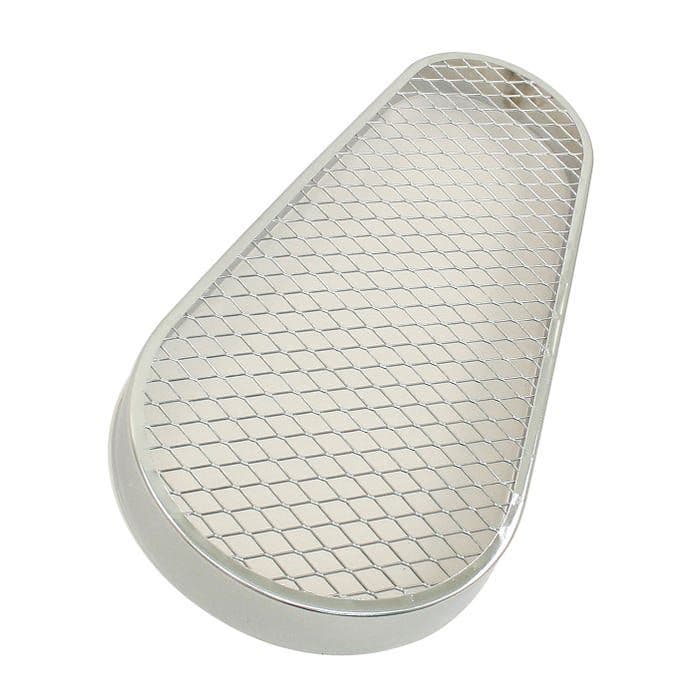 Chrome Mesh Fan Belt Guard: Buggy/Baja 1947-1979