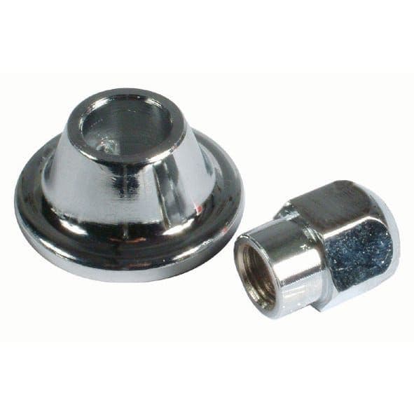 Chrome Nut and Washer for Dynamo or Alternator: Beetle 1960-1979, T2 Bay 1968-1979, T2 Split 1960-19